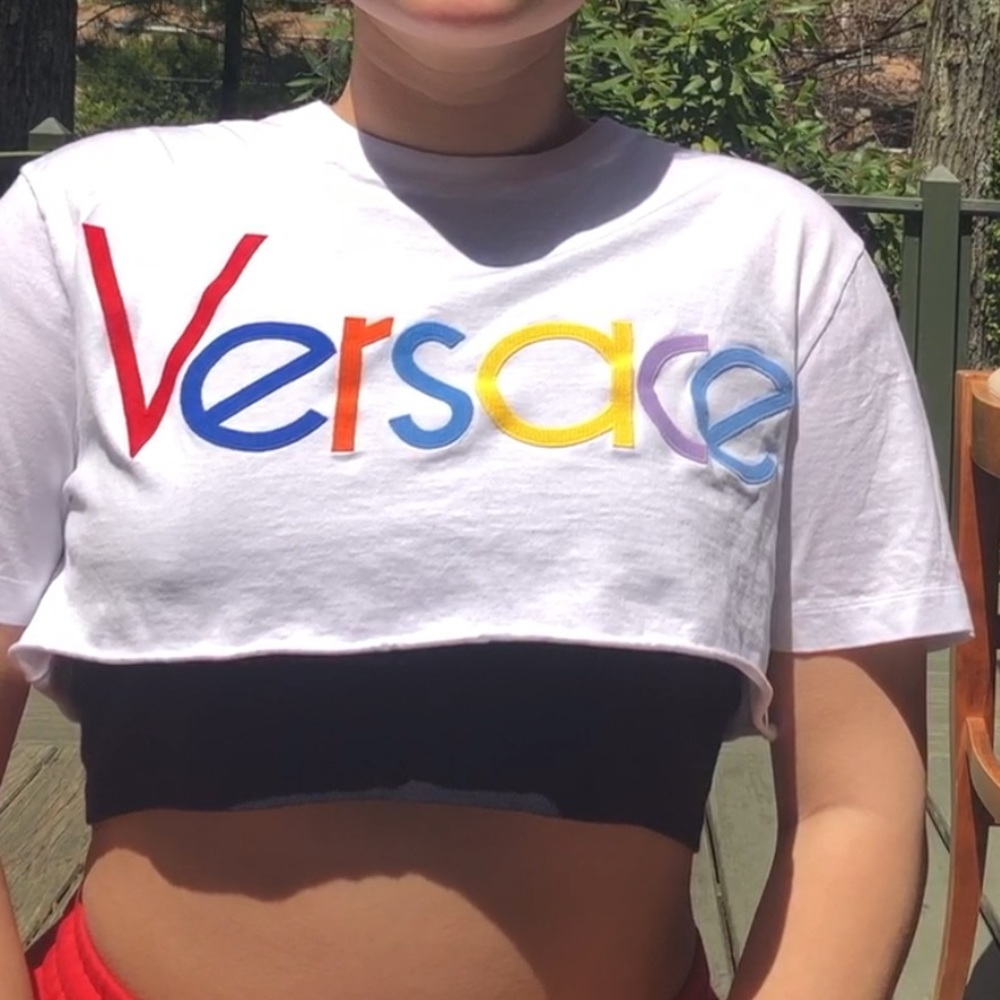 Versace Crop Top